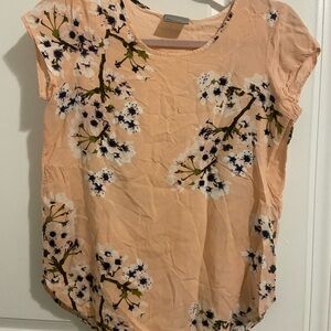 Floral Peach Top